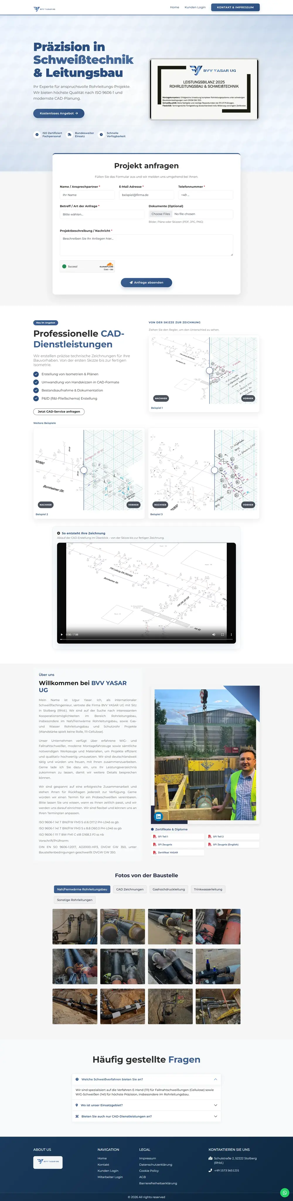Construction & Engineering Co. mockup