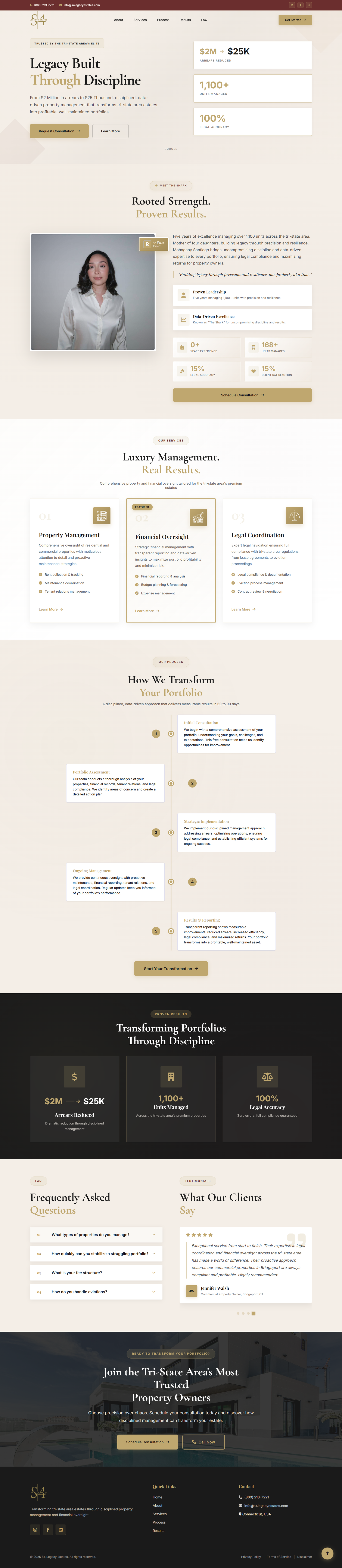 Management Consultants website