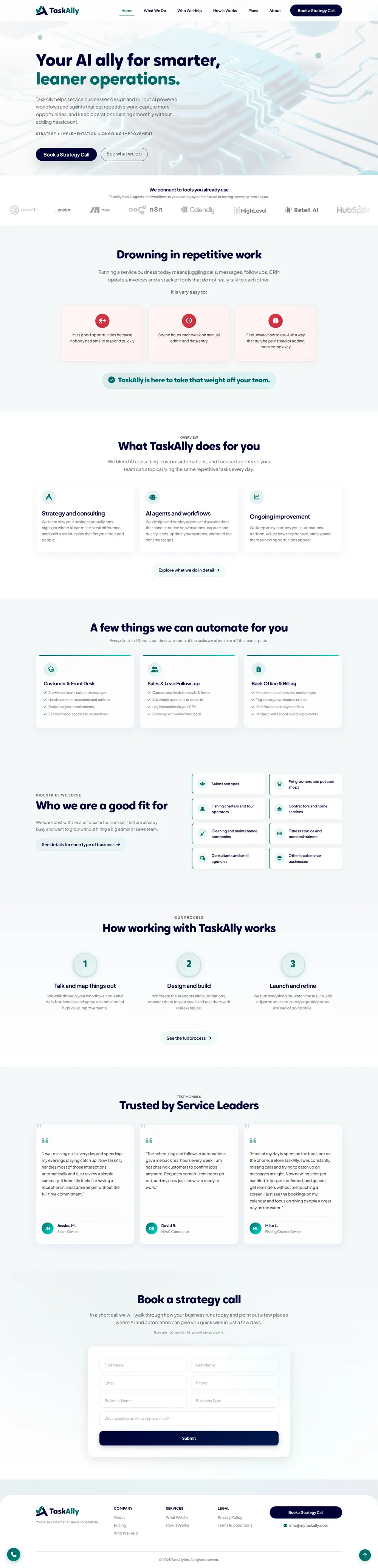 Strategy & Growth Advisors mockup