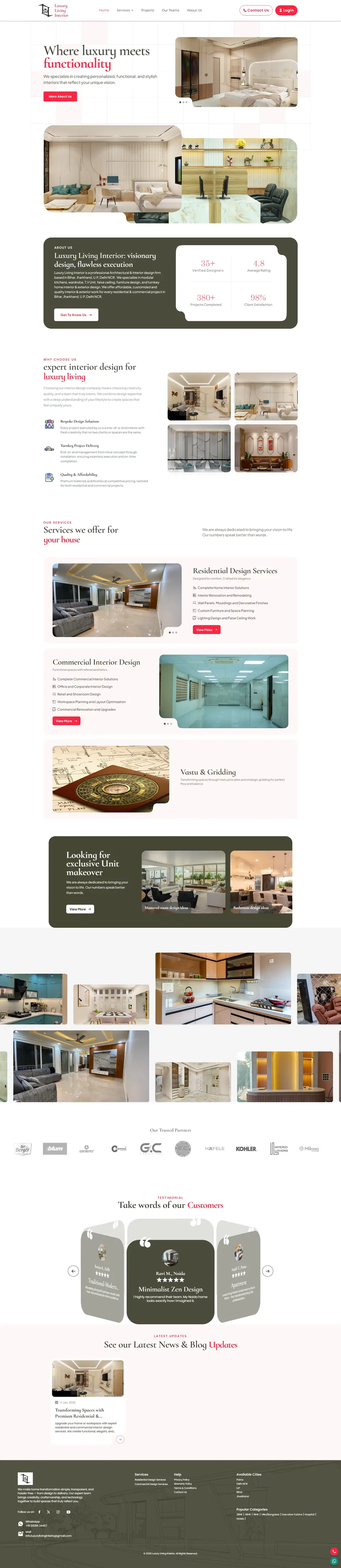 Interior Design Studio mockup